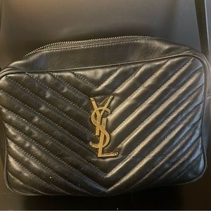 Used YSL Lou Leather Camera Bag.